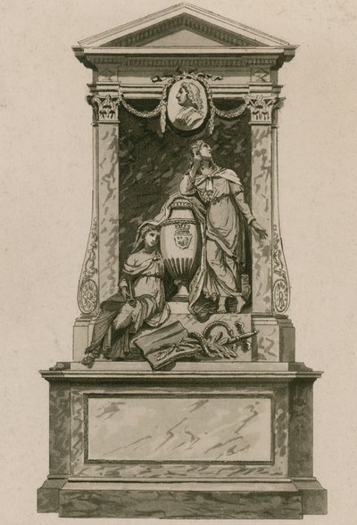Memorial to William Pulteney, Earl of Bath, Westminster Abbey, London by English School
