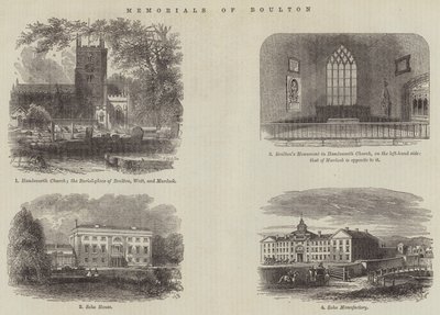 Memorials of Boulton by English School