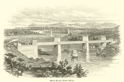 Menai Straits, North Wales by English School
