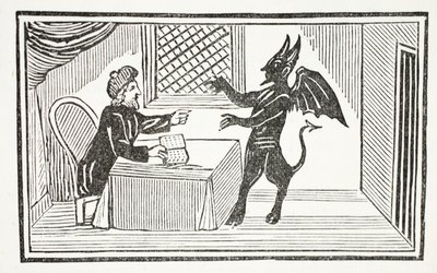 Mephistopheles comes to the Doctor