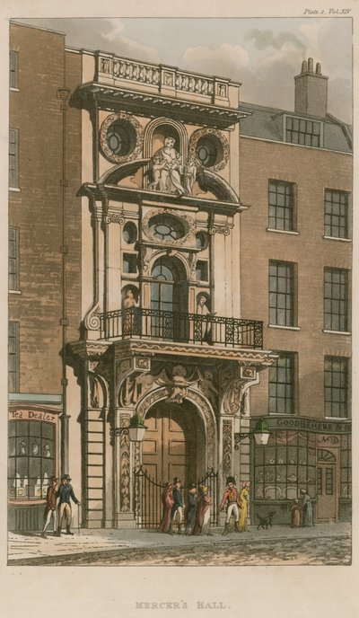 Mercers Hall, Cheapside, London by English School