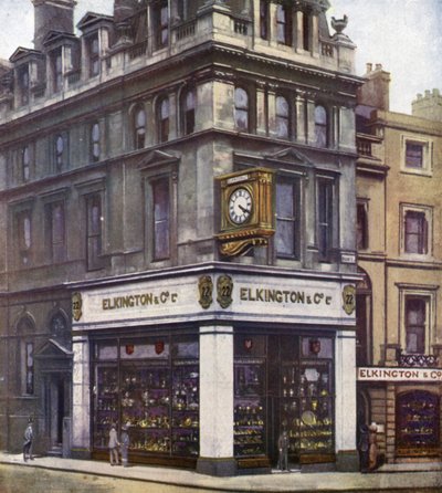 Messrs Elkington & Co, 22 Regent Street by English School