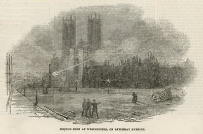 Meteor Seen at Westminster by English School