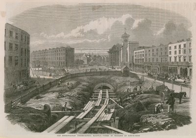 Metropolitan Railway Works at King