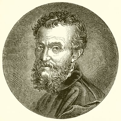 Michelangelo by English School