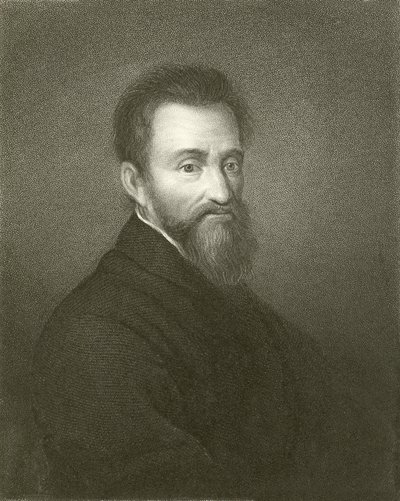 Michael Angelo Buonaroti by English School