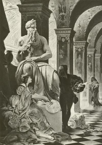 Michael Angelo and Vittoria Colonna by English School
