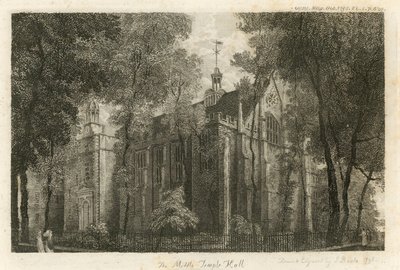 Middle Temple Hall by English School