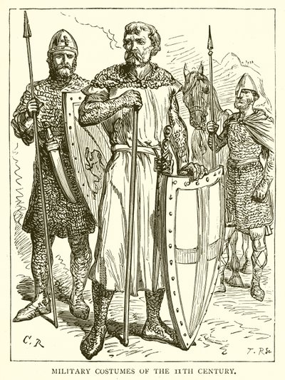 Military Costumes of the 11th Century by English School