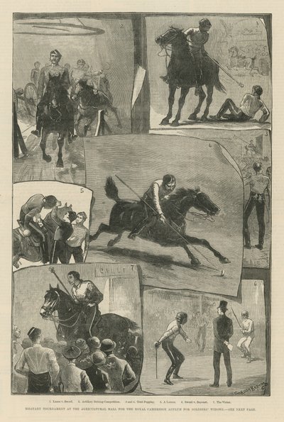 Military Tournament at the Agricultural Hall by English School
