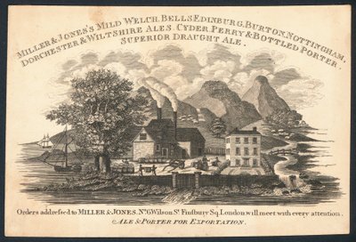 Miller & Jones, manufacturer of ale and porter for exportation by English School