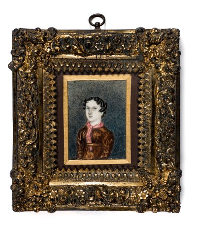 Miniature of Anne Lister of Shibden Hall by English School