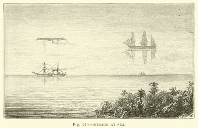 Mirage at Sea by English School