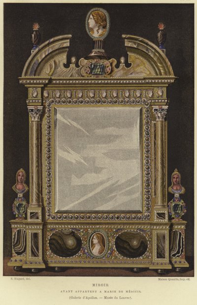 Mirror Which Belonged to Marie de Medici, Queen of France by English School