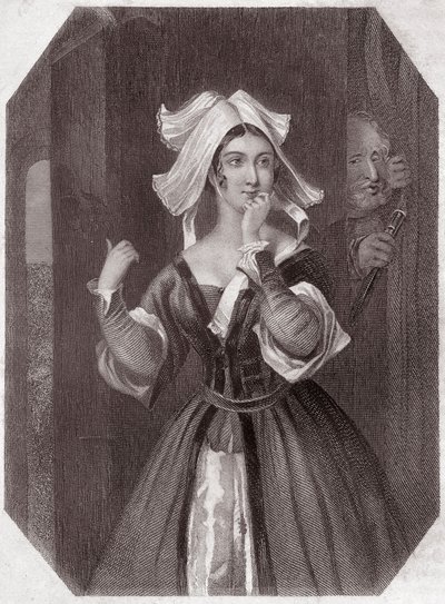 Mistress Page (The Merry Wives of Windsor) (circa 1838) from Gallery of the Women of Shakespeare by English School