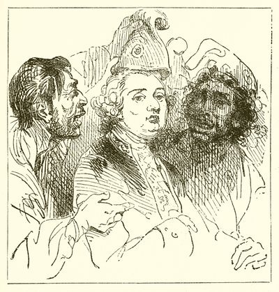 Mocking Louis XVI by English School