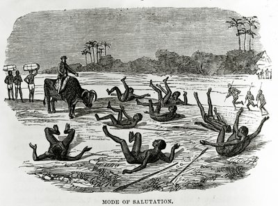 Mode of Salutation, illustration from 