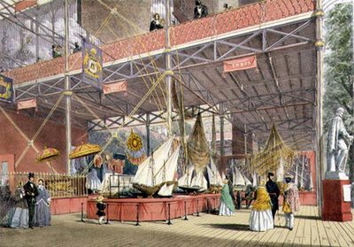 Model boats from the India section of the Great Exhibition of 1851, from Dickinson