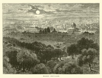 Modern Jerusalem by English School
