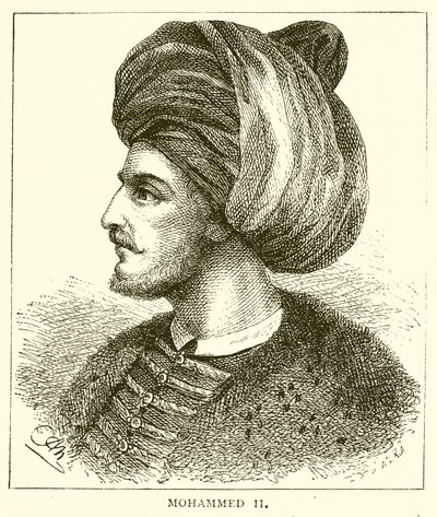 Mohammed II by English School