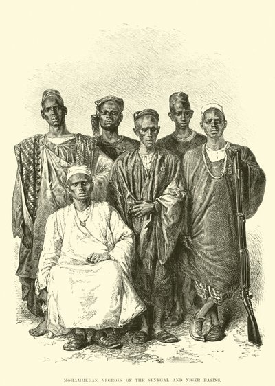 Mohammedan Negroes of the Senegal and Niger Basins by English School