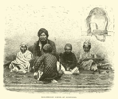 Mohammedan School at Allahabad by English School