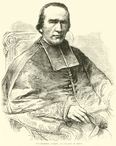 Monseigneur Darboy, Archbishop of Paris, March 1871 by English School