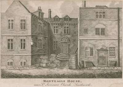 Monteagle House, near St Saviours Church, Southwark, London by English School