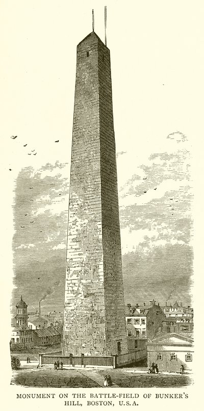 Monument on the Battle-Field of Bunker