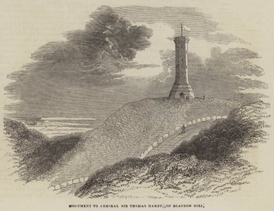 Monument to Admiral Sir Thomas Hardy, on Blagdon Hill by English School