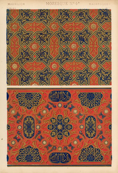 Moresque by English School