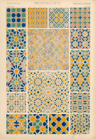 Moresque by English School