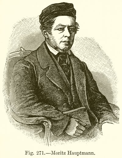 Moritz Hauptmann by English School