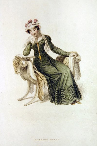Morning Dress, Fashion Plate from Ackermann