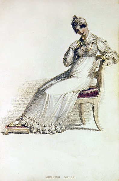 Morning Dress, Fashion Plate from Ackermann