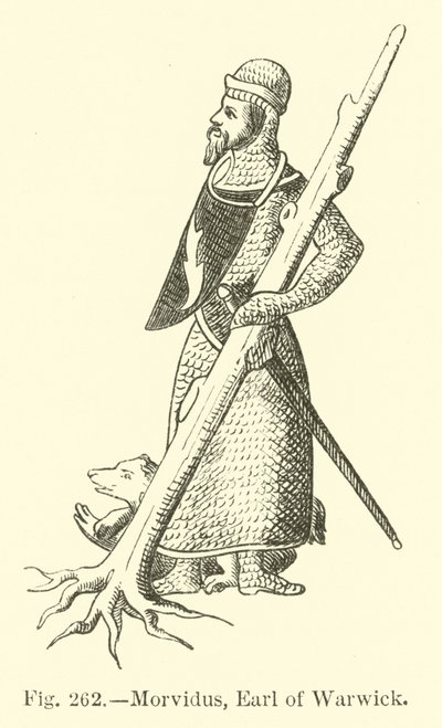 Morvidus, Earl of Warwick by English School