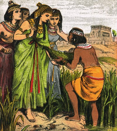Moses discovered by English School