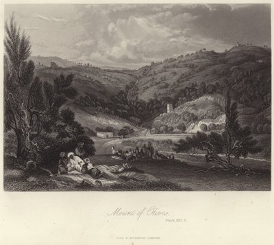 Mount of Olives by English School