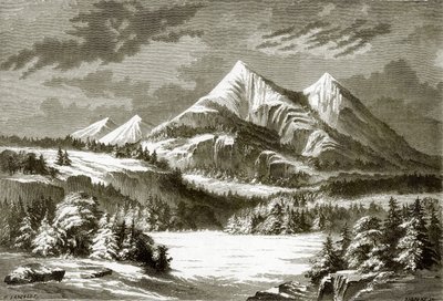 Mountains of San Francisco by English School