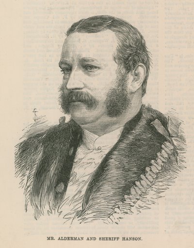 Mr Alderman and Sheriff Hanson by English School