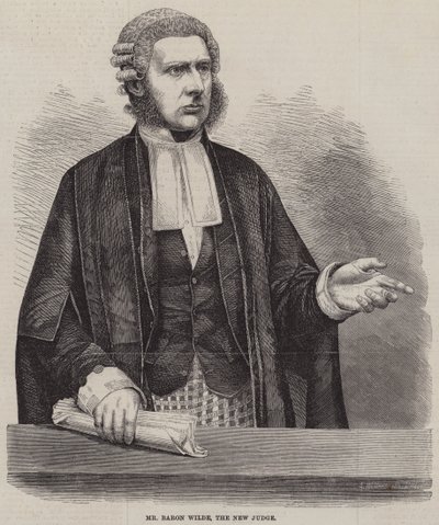 Mr Baron Wilde, the New Judge by English School