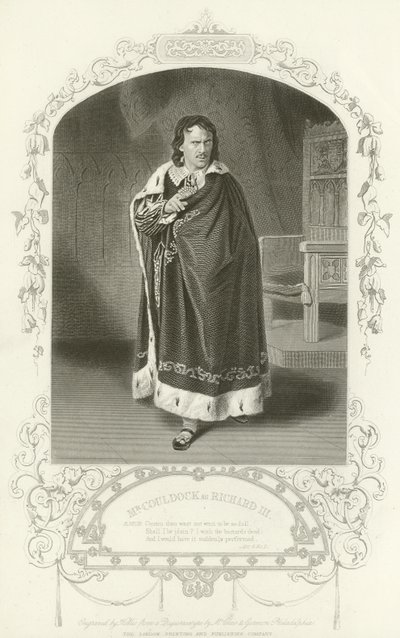 Richard III, Act IV, Scene II by English School
