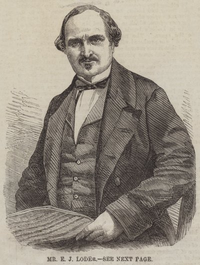 Mr E J Loder by English School