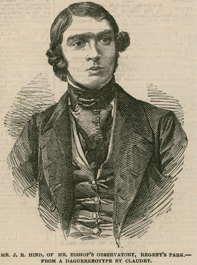 Mr J R Hind of Mr Bishops Observatory, Regents Park by English School
