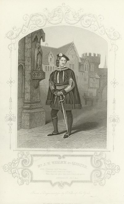 Gloster, Richard III, Act I, Scene I by English School