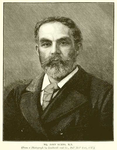 Mr. John Burns, M.P. by English School
