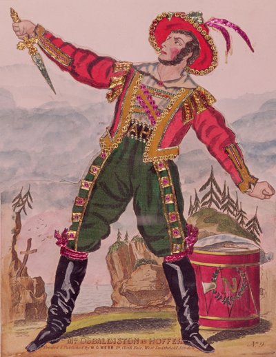 Mr. Osbaldiston as Andreas Hofer, the Tyrolese Patriot Leader by English School