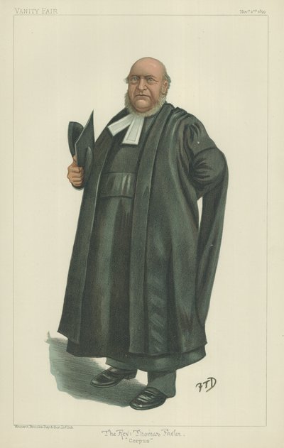 Mr R Fowler, The Vice-Chancellor of Oxford by English School