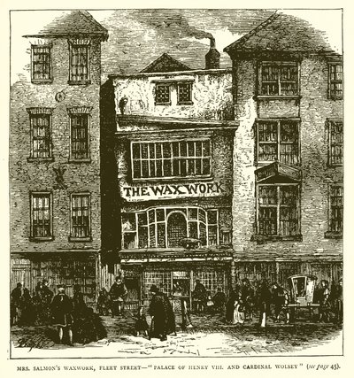 Mr. Salmons Waxwork, Fleet Street--Palace of Henry VIII. and Cardinal Wolsey by English School