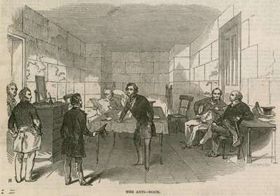 Mr Smith OBrien, MP, in custody at the House of Commons: The Anti-Room by English School